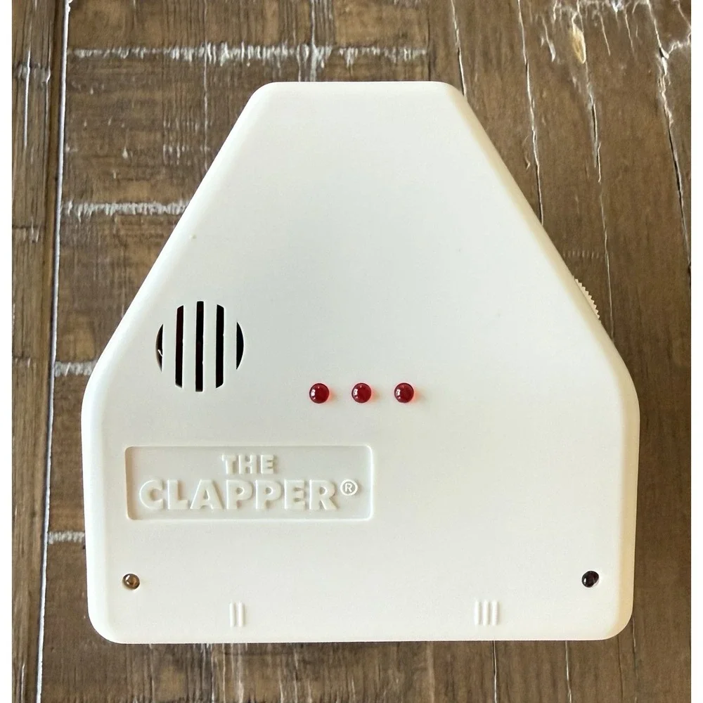 The Clapper Clap On! Clap Off! The Clapper! Control Wall Outlet Adapter